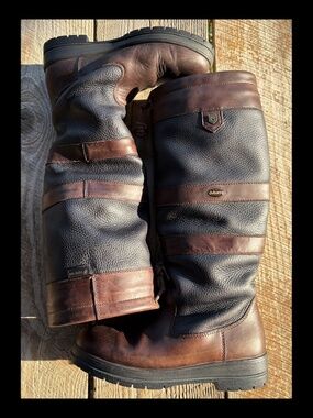 Dubarry of Ireland Galway Country boot in Navy/Brown